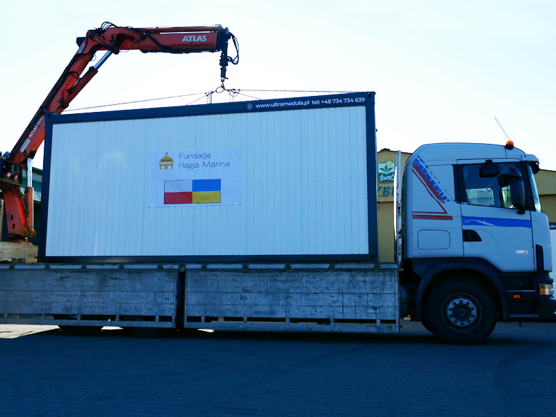 Ultramodula dodává kontejnery na Ukrajinu!