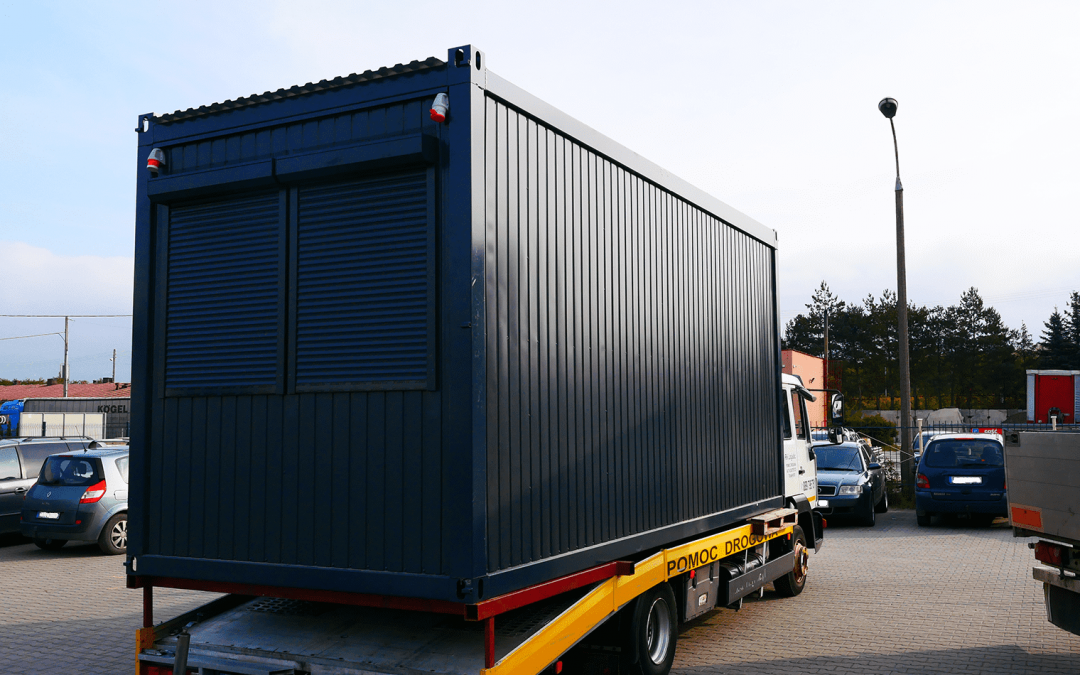 Mobile container office - flexibility, mobility and attractive price