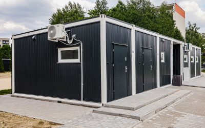 Heating and cooling in container buildings: systems and technologies