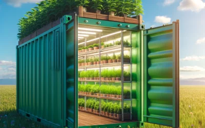 Kontejnery v zemědělství: Inovativní řešení pro mobilní skleníky, stáje a skladování plodin